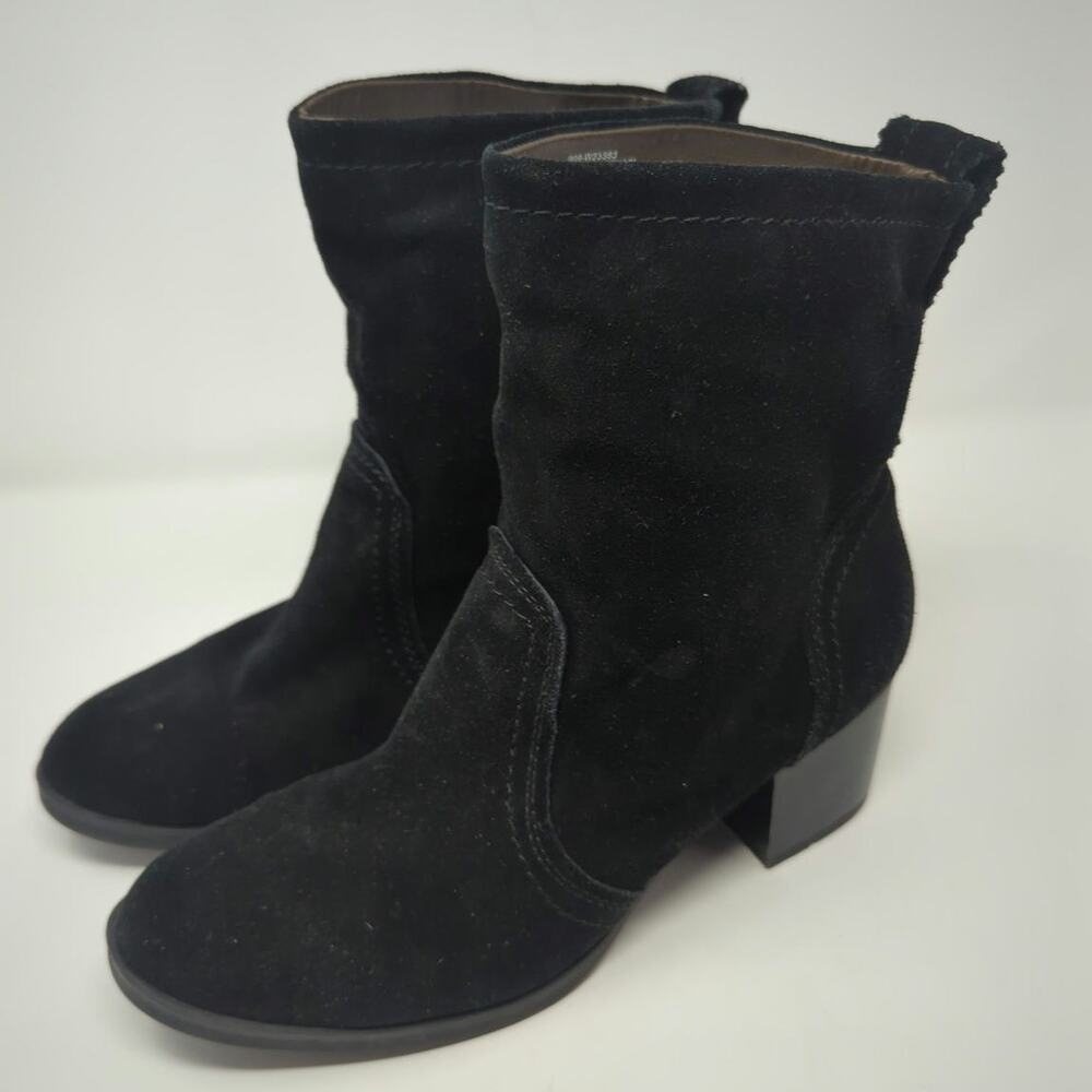WHITE MOUNTAIN Behari Block-Heel Slouchy Booties Size 9.5